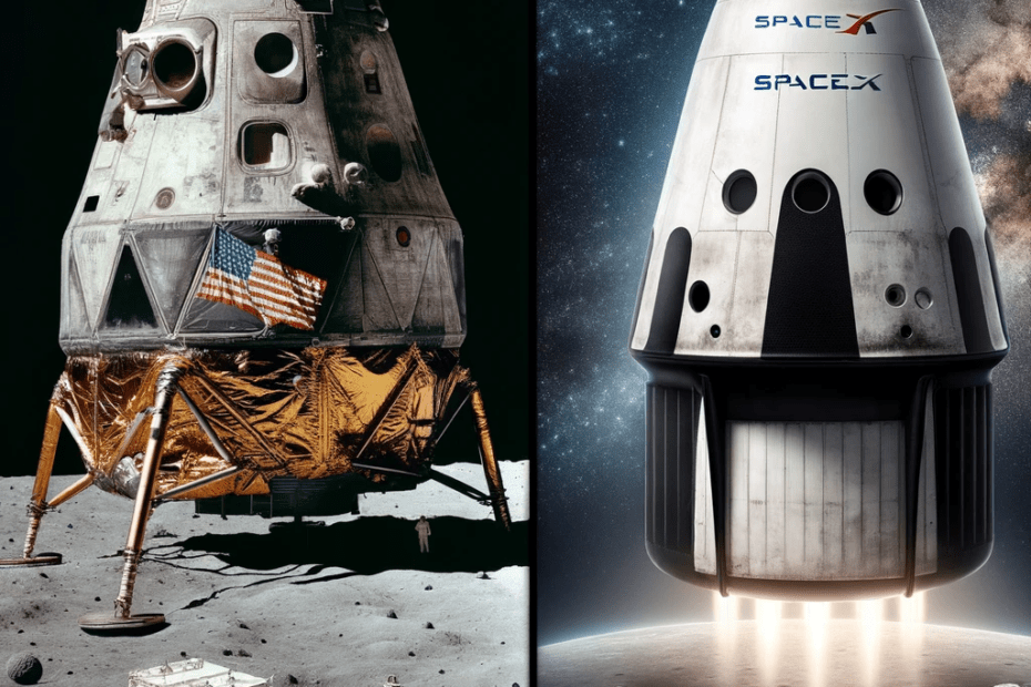 Rymdfarkosters evolution Fran Apollo till SpaceX 1