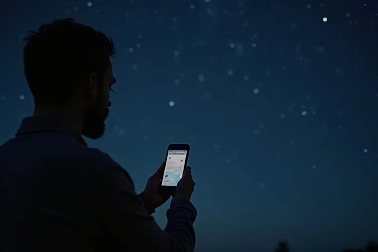 Astronomiapp i morkret 2