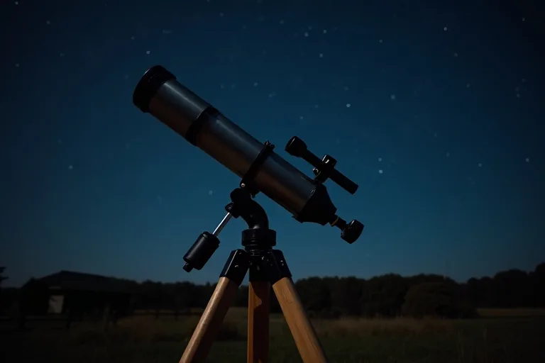 Dobson teleskop under natthimlen