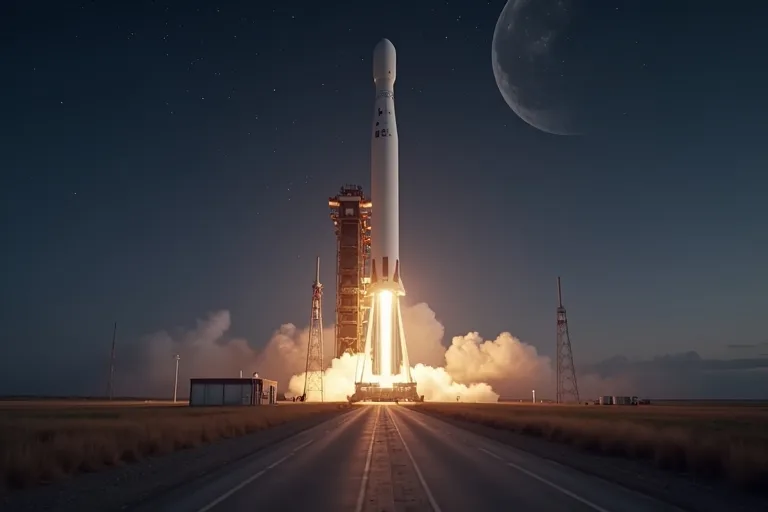 Så läser du nyheter om SpaceX Starship utan att fastna i hype 2 Starship-relaterad nyhetsbild med lugn redaktionell känsla och uppskjutningsmiljö