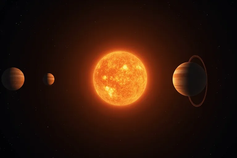 Vad är solen? En enkel nybörjarguide till vår stjärna 3 Solen med planetbanor i ett tydligt solsystemssammanhang