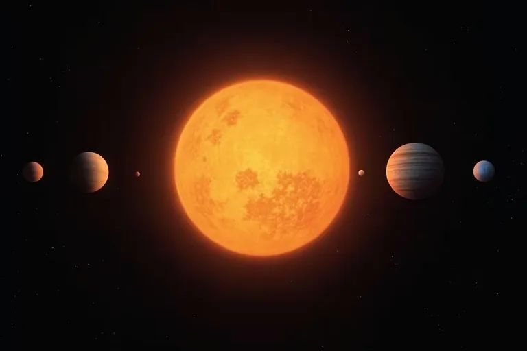 Solen: vanliga frågor och tydliga svar 3 Närbildsinspirerad astronomisk illustration av solen i ett lugnt mörkt fält