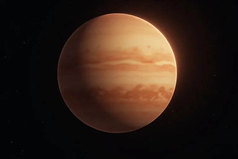 Vad är Venus? En nybörjarguide till solsystemets inre planet 3 Närbild av Venus i ett lugnt astronomiskt sammanhang med mörk bakgrund