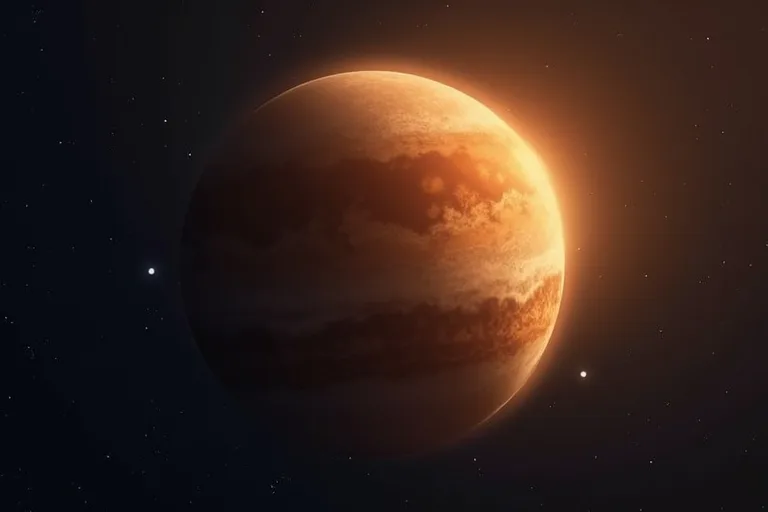 Vanliga missförstånd om Venus – enkelt förklarat 2 Venus som ljus punkt nära solen i en enkel avbildning av de inre planeterna
