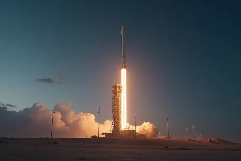 SpaceX Starship just nu: läget, bakgrunden och nästa steg 3 Närbild av SpaceX Starship i en trovärdig redaktionell framställning