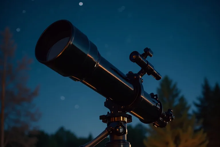 Hur du väljer ett reflektorteleskop som nybörjare 4 Enkel och stabil uppställning av ett reflektorteleskop för kvällsobservation