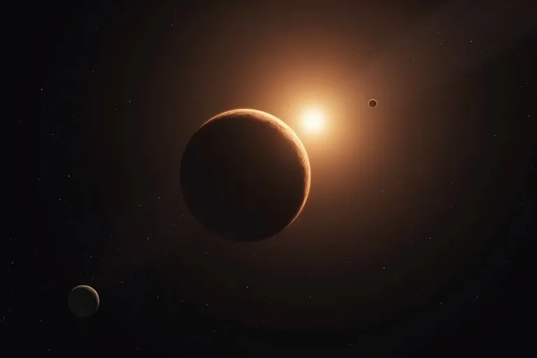 Så fungerar Venus i solsystemet 4 Venus i en redaktionell illustration som visar planetens relation till de inre planeterna