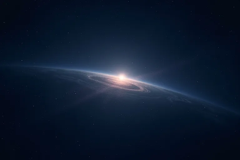 Ljusår förklarat på ett enkelt sätt 2 Stjärnhimmel som ger känsla för stora avstånd i universum