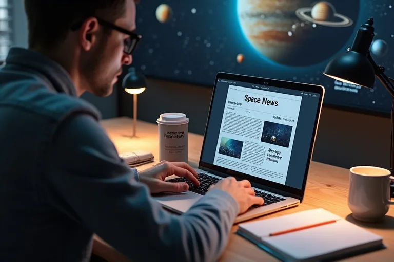 Sa foljer du ESA nyheter som nyborjare 3