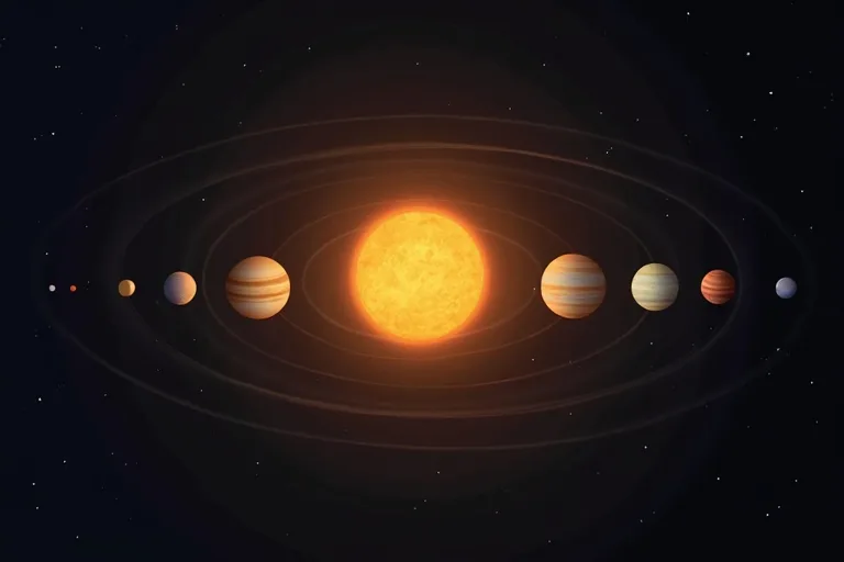 Solsystemet i enkel oversikt 6