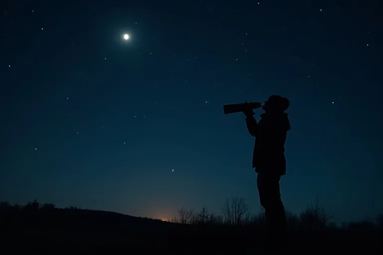 Stjärnskådning för nybörjare under klar himmel