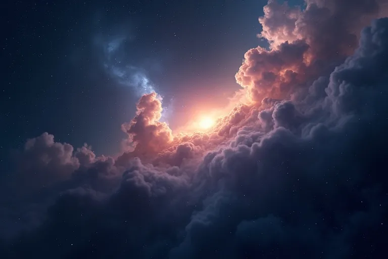 Vad är nebulosor? En enkel förklaring för nybörjare 4 Närbild av ett avlångt moln av rymdgas och stoft i en nebulosa