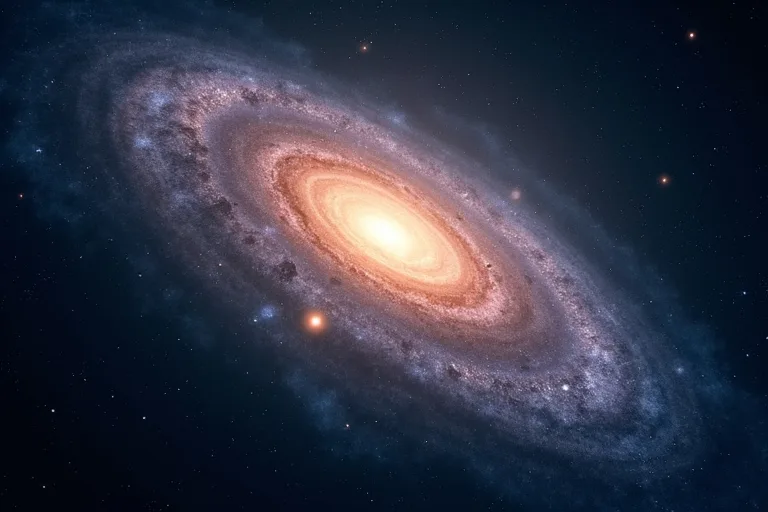 Vanliga missförstånd om galaxer – så fungerar de egentligen 4 Spiralgalax mot djup stjärnhimmel med lugn och tydlig komposition