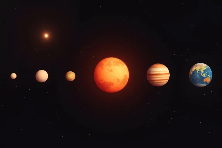 Lär dig vad Mars är, varför den är lätt att känna igen och hur den passar in bland solsystemets inre planeter.