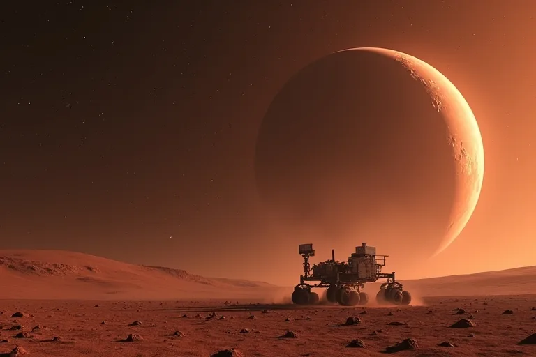 Marsutforskning just nu: läget, frågorna och nästa steg 2 Marsfarkost i omloppsbana kring den röda planeten