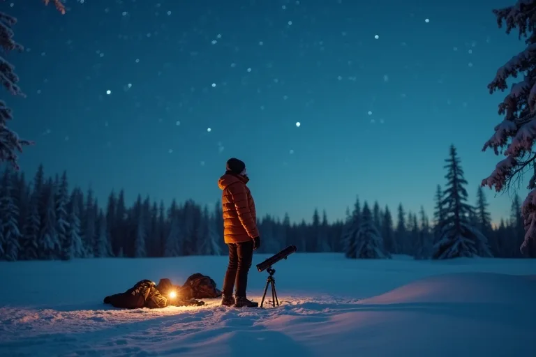 Så hittar du Orion på vinterhimlen – tips för nybörjare 3 En enkel stjärnkarta och varma kläder för kvällens observation av Orion