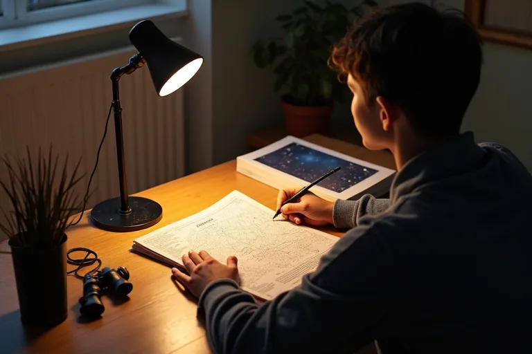 Välj astronomiböcker som gör det lättare att börja med stjärnskådning. Här är ett lugnt urval för nybörjare, med fokus på böcker som faktiskt hjälper i början.