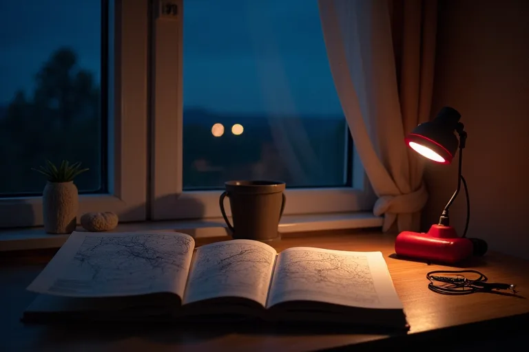 Astronomiböcker som hjälper dig vid stjärnskådning hemma och ute 3 Stjärnskådning ute med bok och ficklampa i rött ljus
