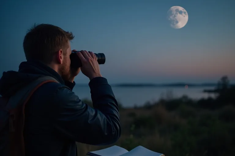En enkel stjärnhimmel där en ljus planet eller stjärna är lätt att hitta