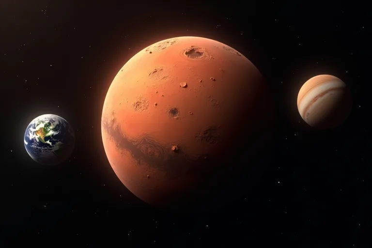 Vanliga missförstånd om Mars – så hänger det ihop 4 Mars som inre planet med jordliknande planeter i samma område